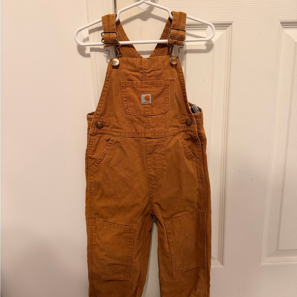 Carhartt Kids Tan Overalls